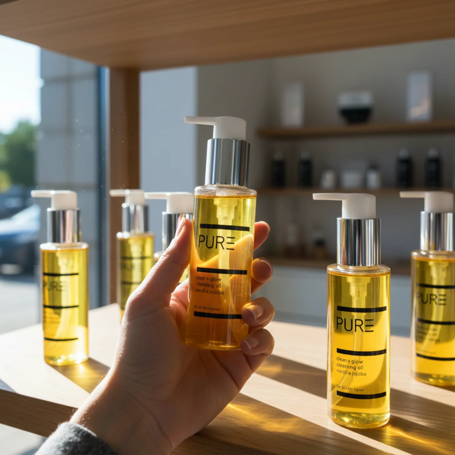 PURE Clean and Glow Cleansing Oil (100ml) - Image 4