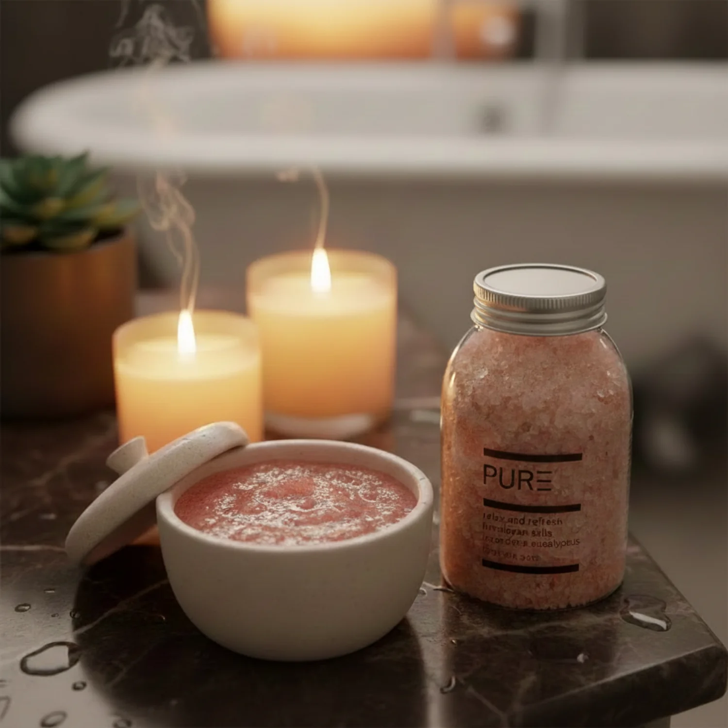 PURE Himalayan Bath Salts (290g) - Image 5