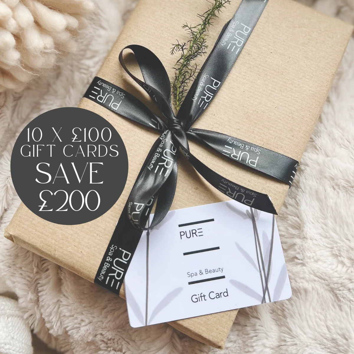 PURE Multi Buy - Buy 10 x £100 Gift Cards - Get 2 Free!