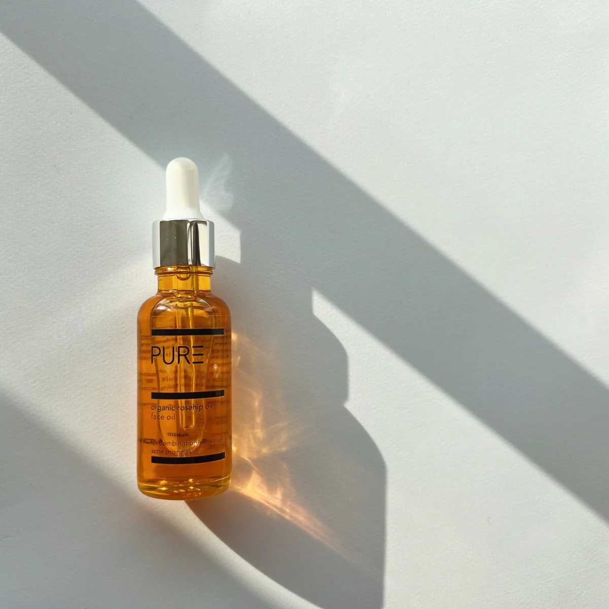PURE Organic Cold-Pressed Rosehip Face Oil (30ml) - Image 9