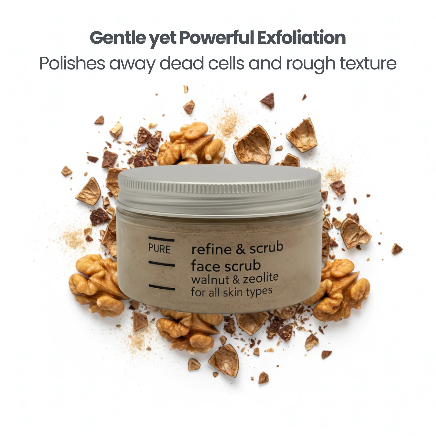 PURE Refine & Scrub Face Scrub (100g) - Image 2