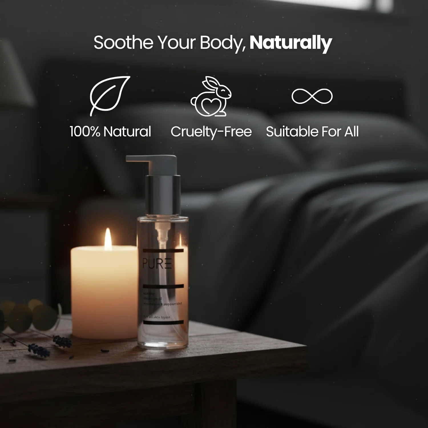PURE Soothe Body Oil - Image 3